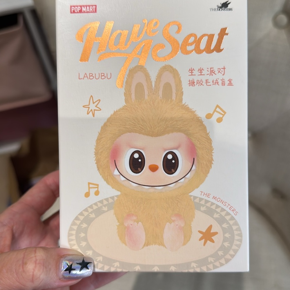 Have a Seat Labubu “Ququ” Authentic from Pop Mart (Pop Now) Unopened